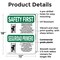 Signmission Safety Culture Sign, 12 in Width, Plastic, Rectangle, Bilingual OS-2PACK-SF-P-1218-L-10736 - alternate 7